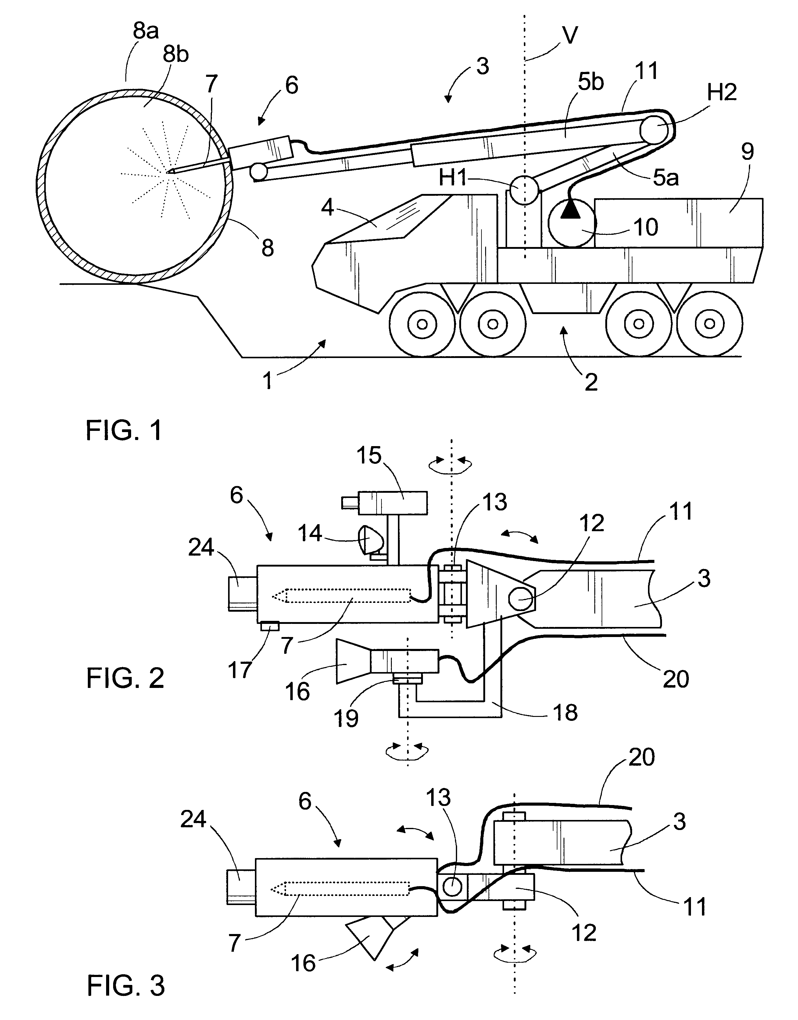 Piercing device for fire-fighting system