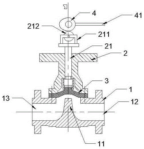 Cam diaphragm vacuum valve for pressure casting