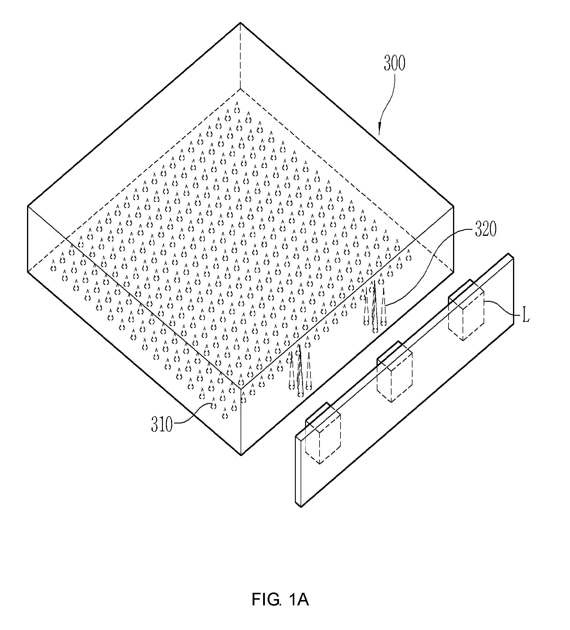 Back light unit with light guide plate preventing dark area between leds