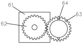 Continuous measuring blanking device for traditional Chinese medicine grains and measuring blanking method