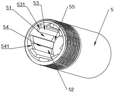 Pressing head for fabricated wall surface