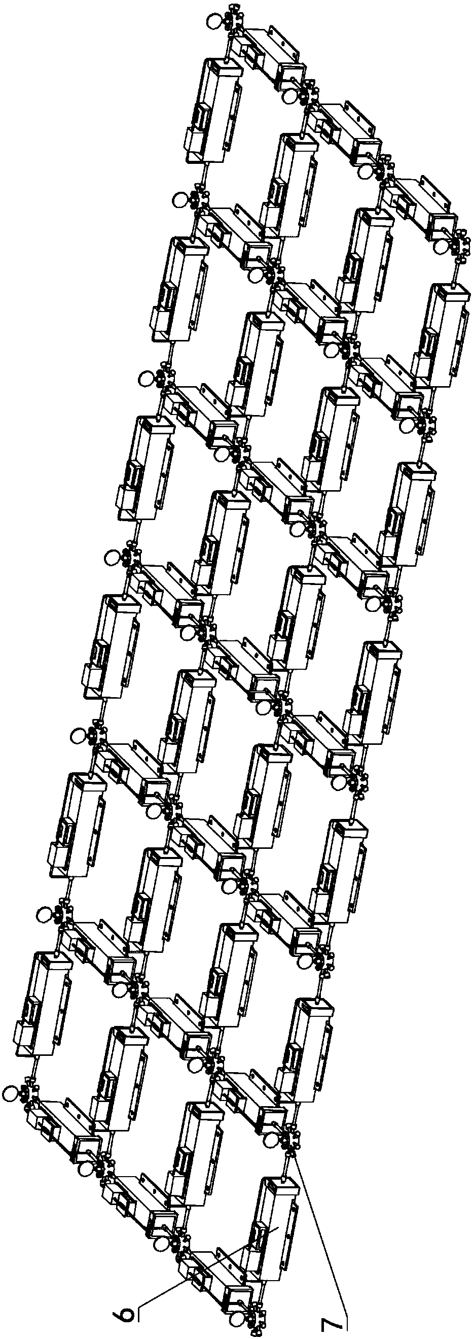 Oil field water injection simulation experiment platform