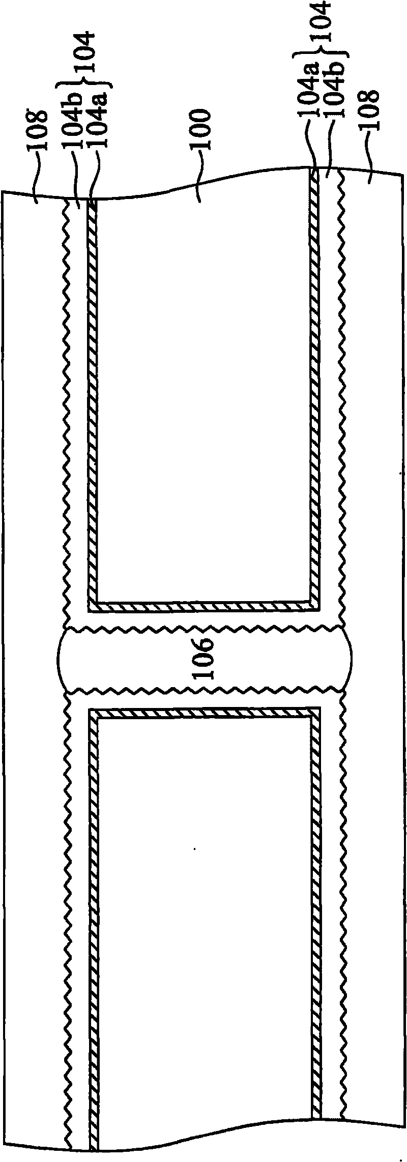 Molding structure and method for laser-assisting base plate line