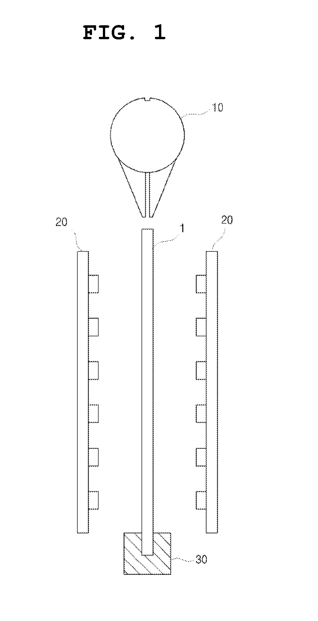 Etching apparatus and method, and flexible film etched by the etching method