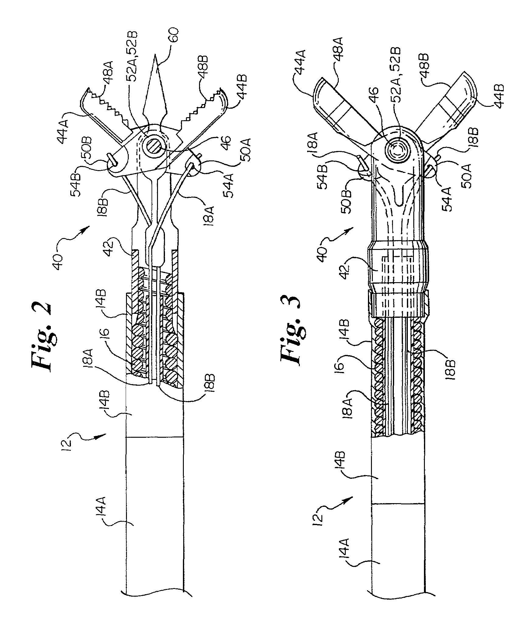 Biopsy forceps device with transparent outer sheath