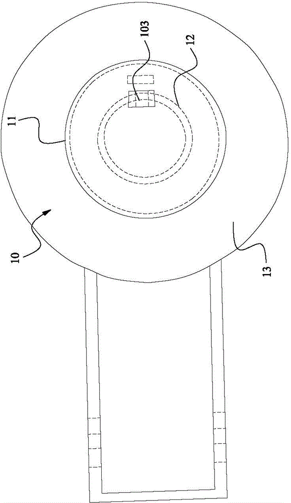 Water saving device for flushing cistern of toilet stool