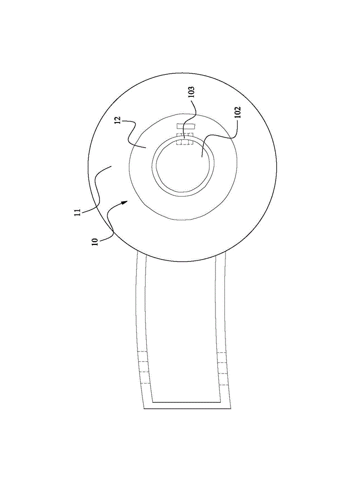 Water saving device for flushing cistern of toilet stool