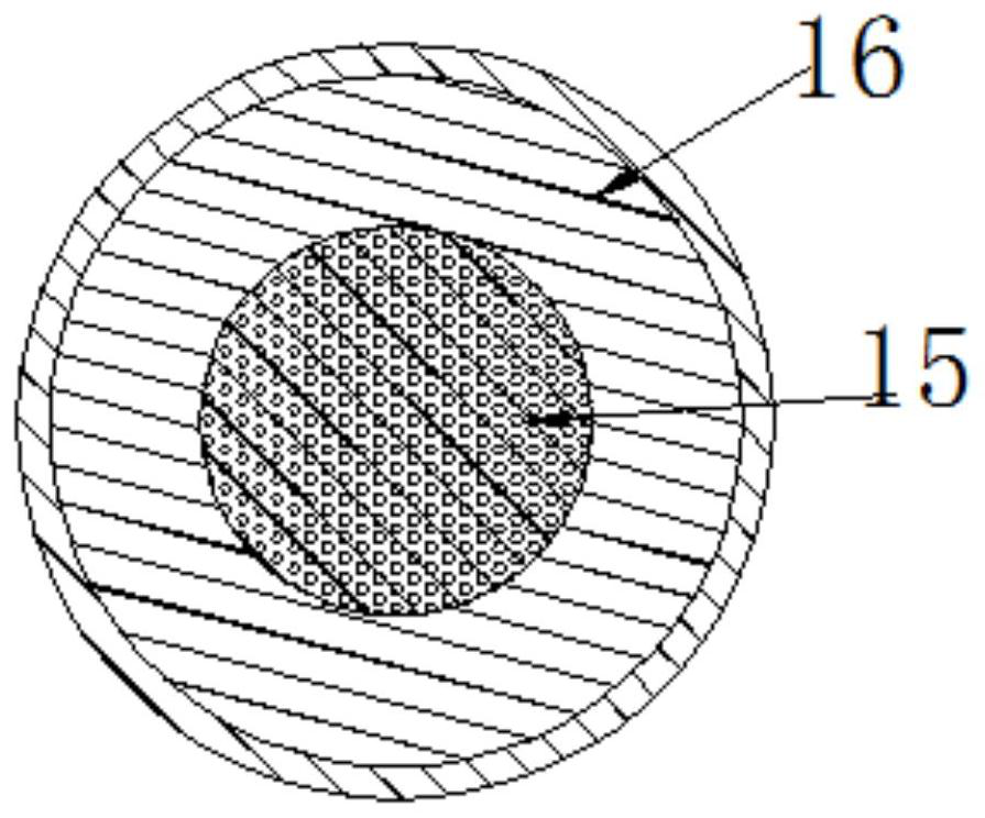 An environment-friendly medical wastewater treatment device