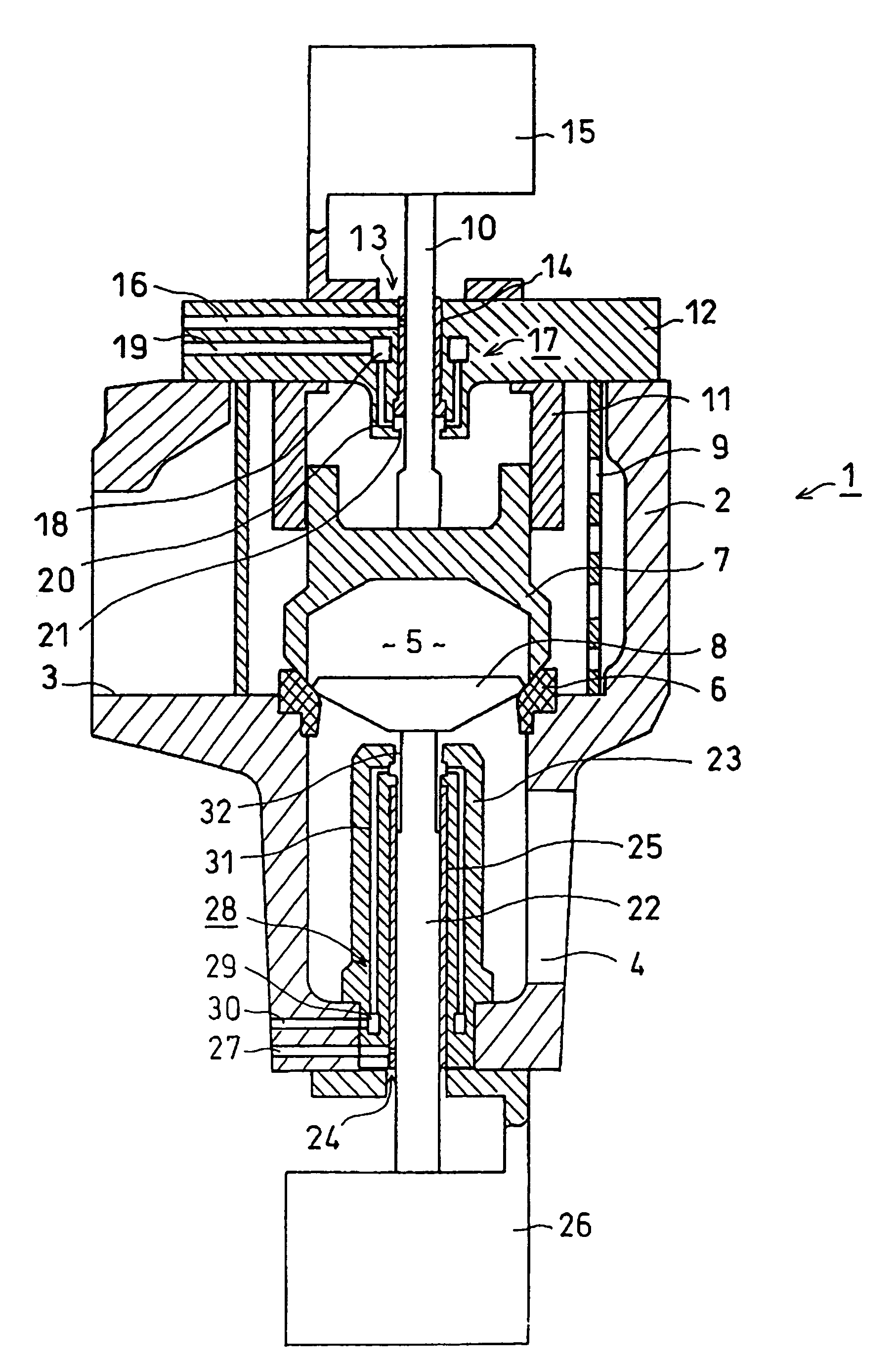 High temperature steam valve and steam turbine plant