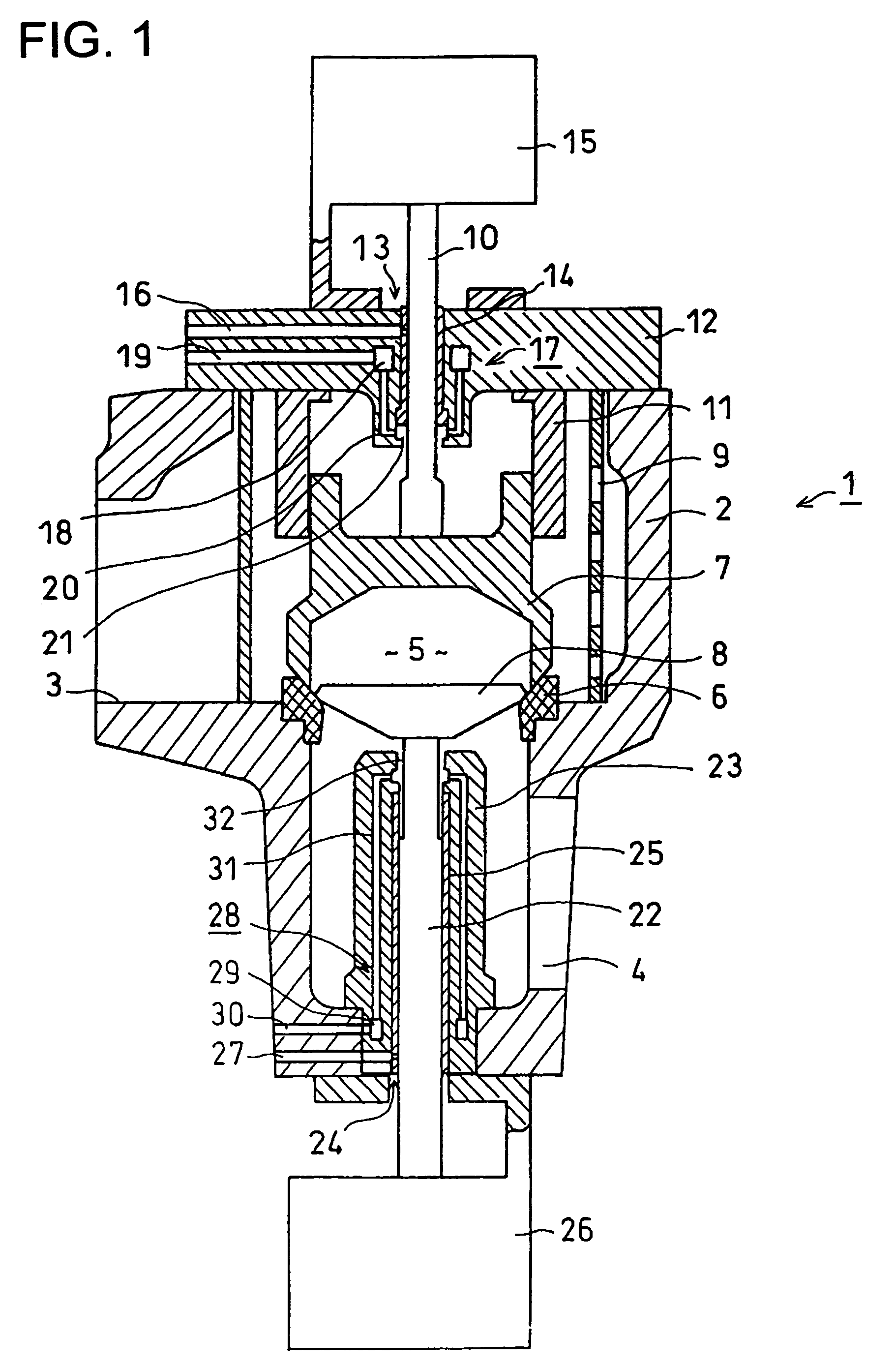 High temperature steam valve and steam turbine plant