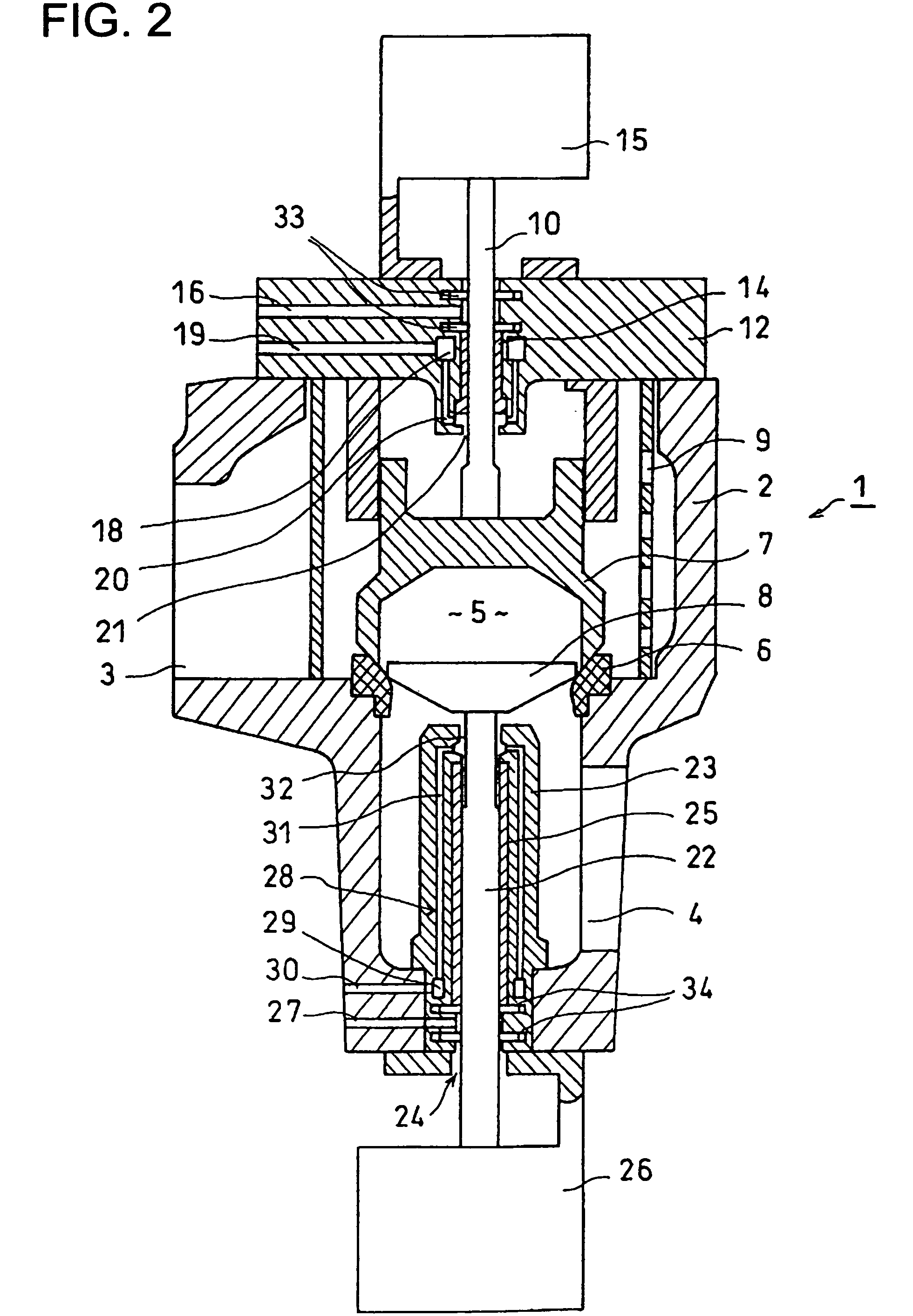 High temperature steam valve and steam turbine plant