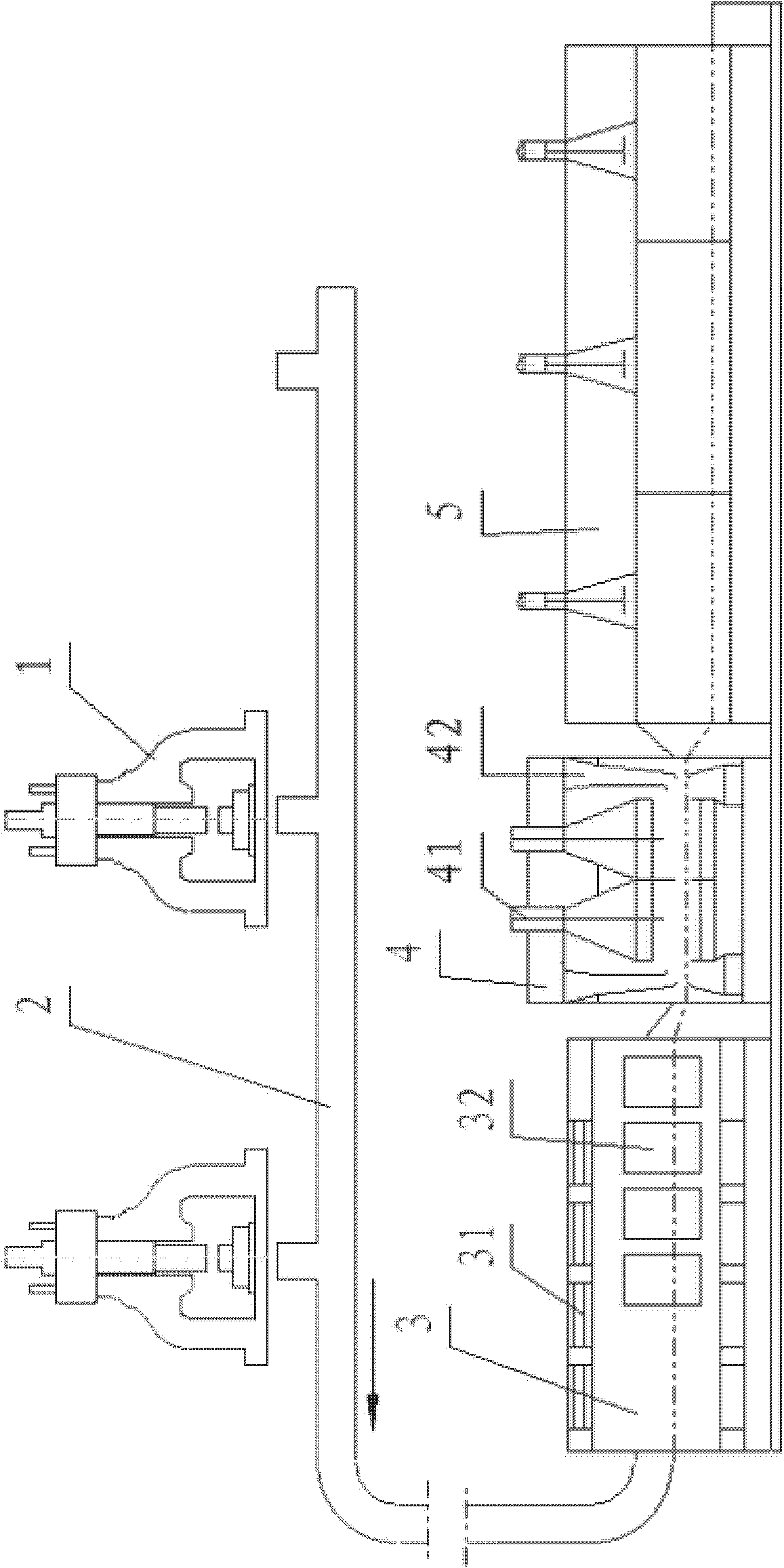 Forging waste heat isothermal normalizing device and method