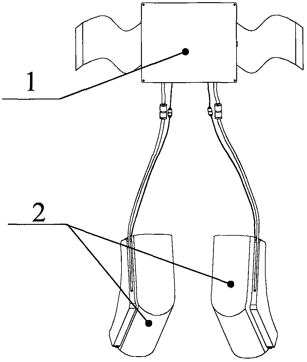 Wearable flexible lower limb exoskeleton based on negative pressure rotation pneumatic artificial muscle