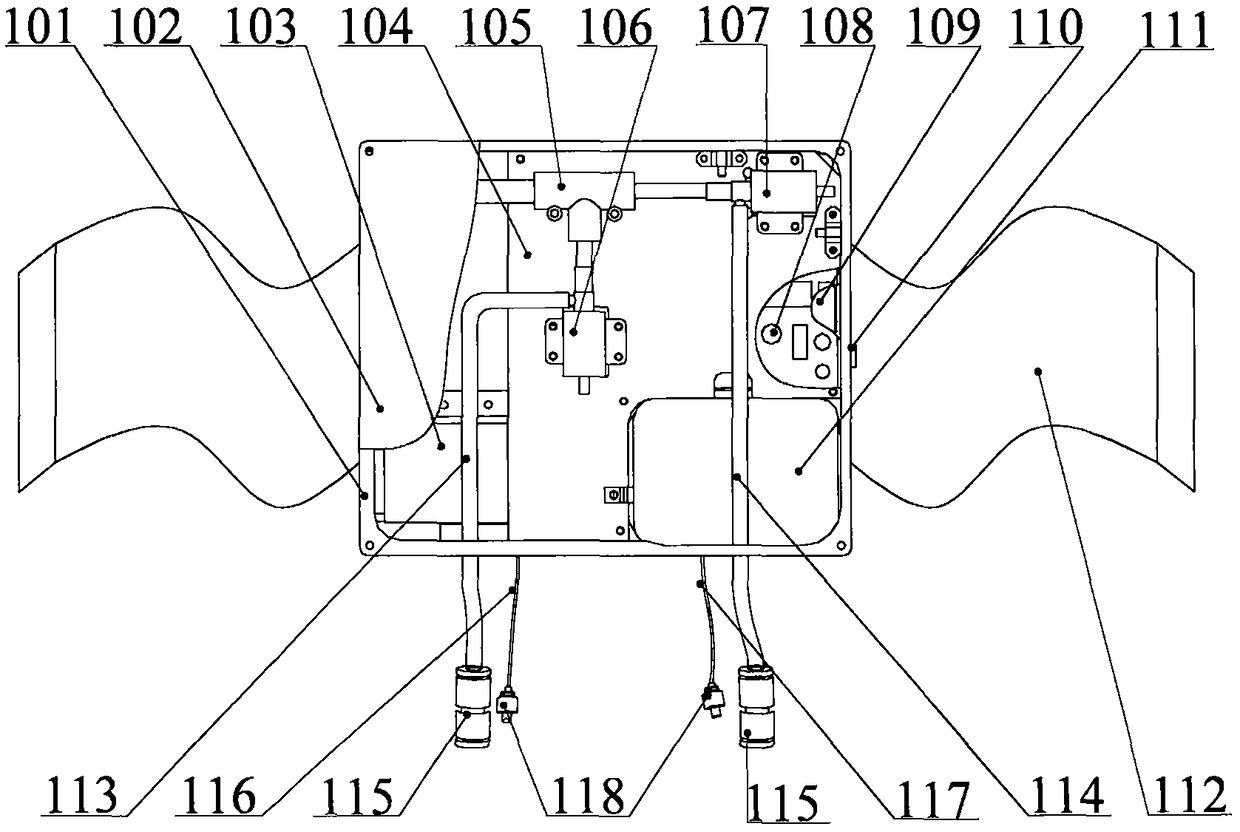 Wearable flexible lower limb exoskeleton based on negative pressure rotation pneumatic artificial muscle