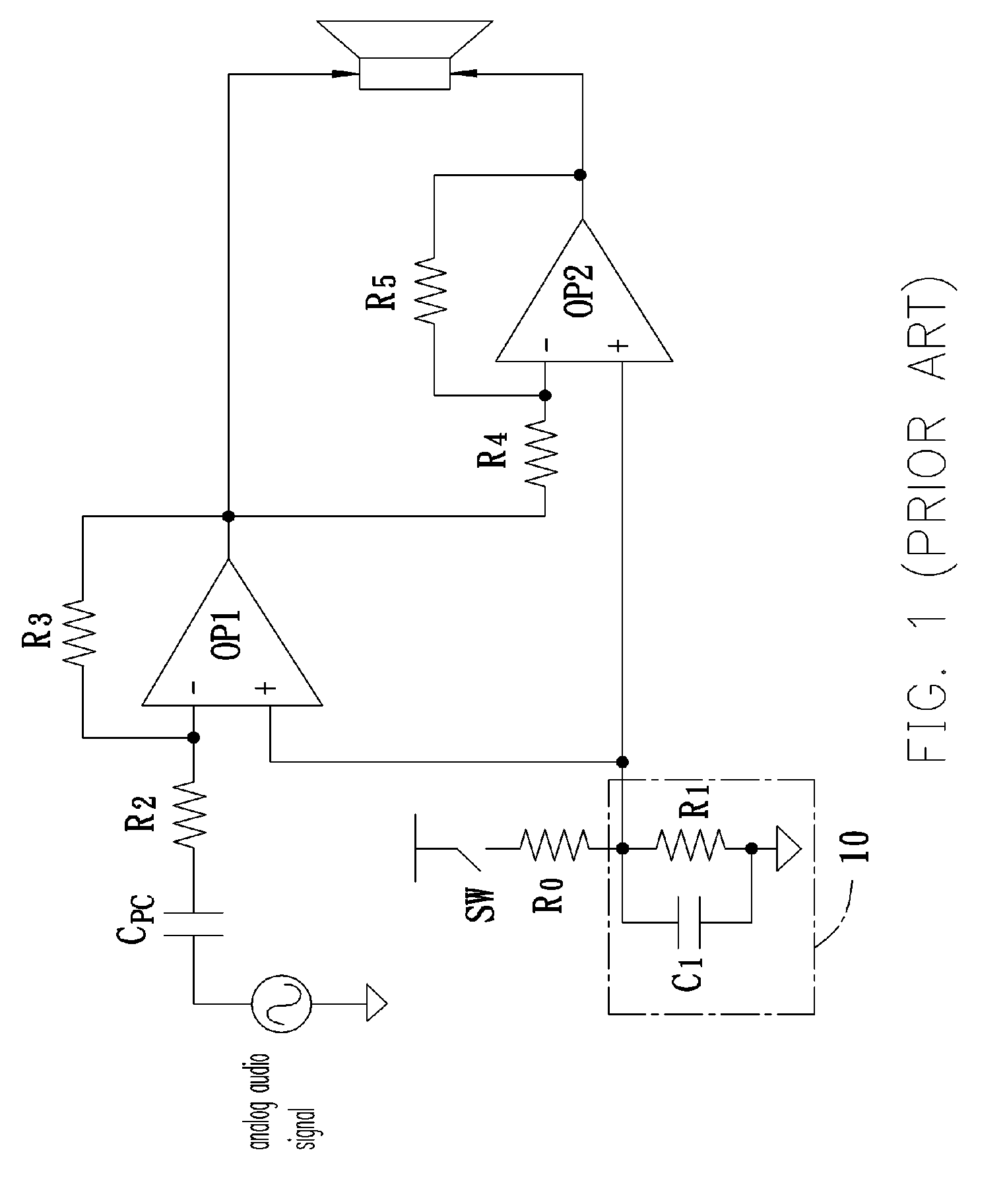 Anti-pop device for audio amplifiers