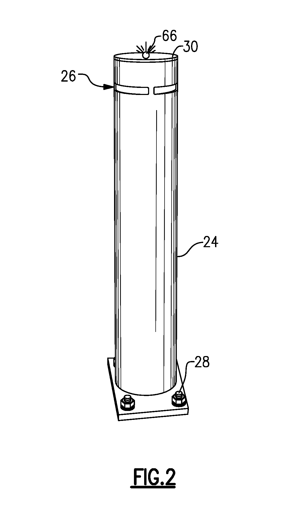 Bollard Sensor and Activator for High Speed Door