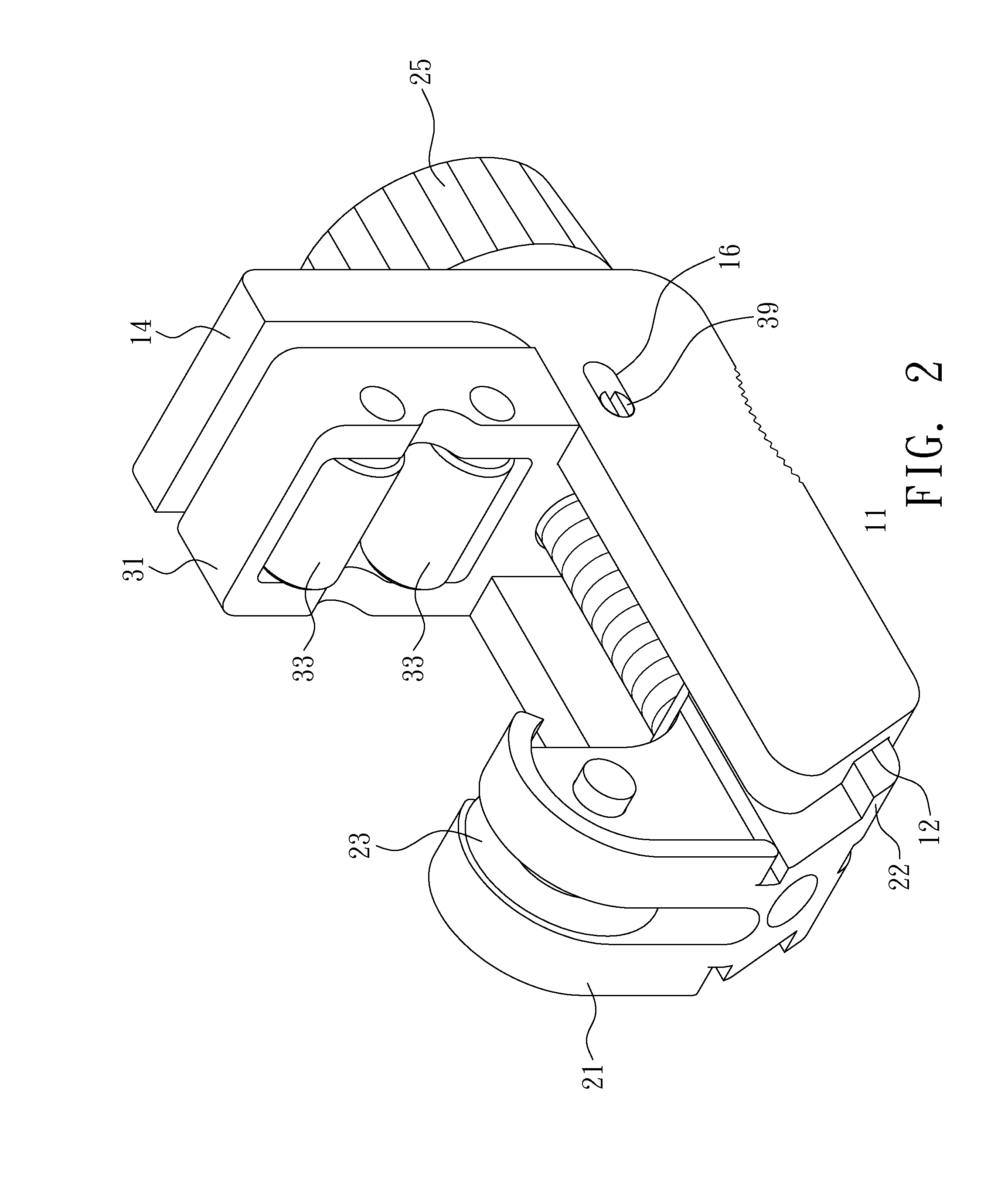 Structure of a cutting tool