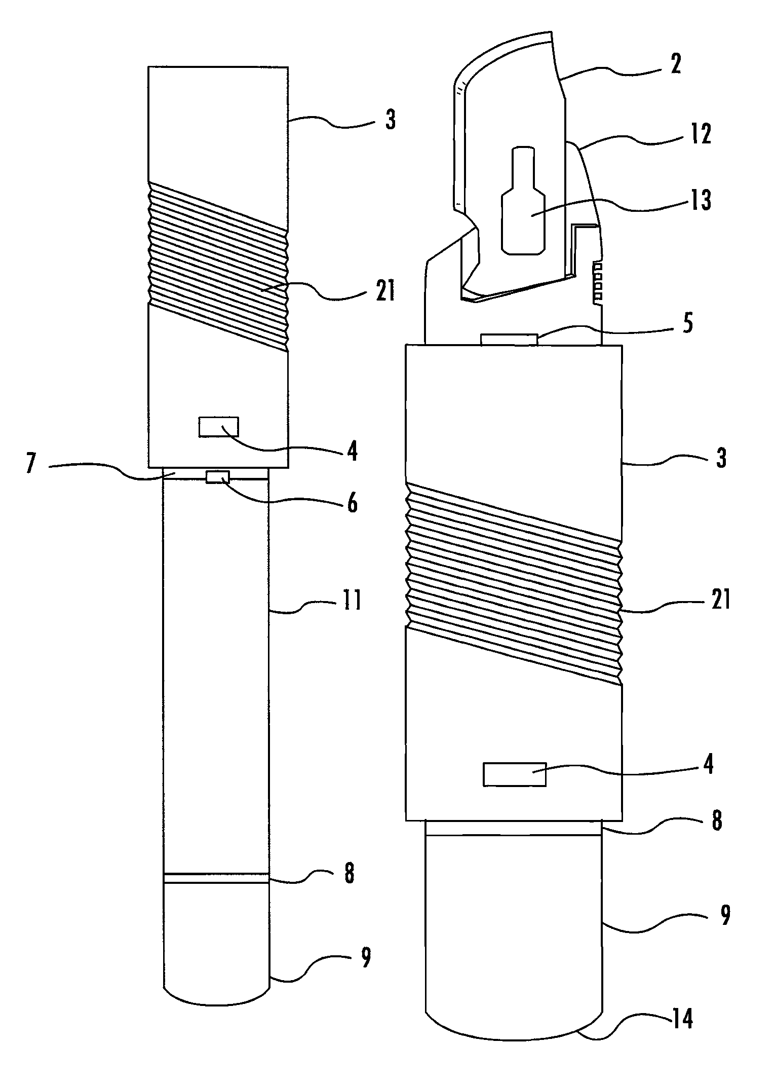 Surgical safety scalpel