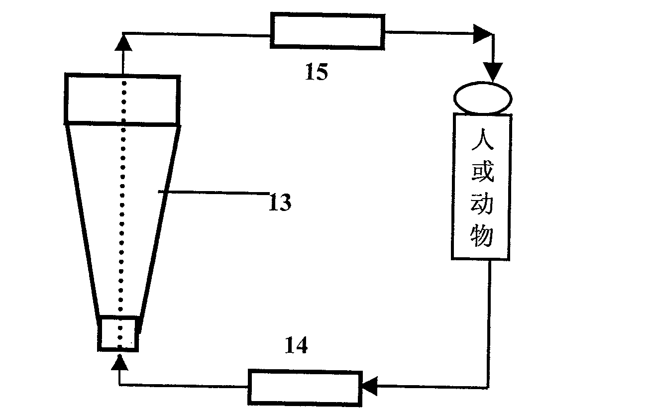 Microcapsule suspension type fluidized bed type bioreactor for artificial liver