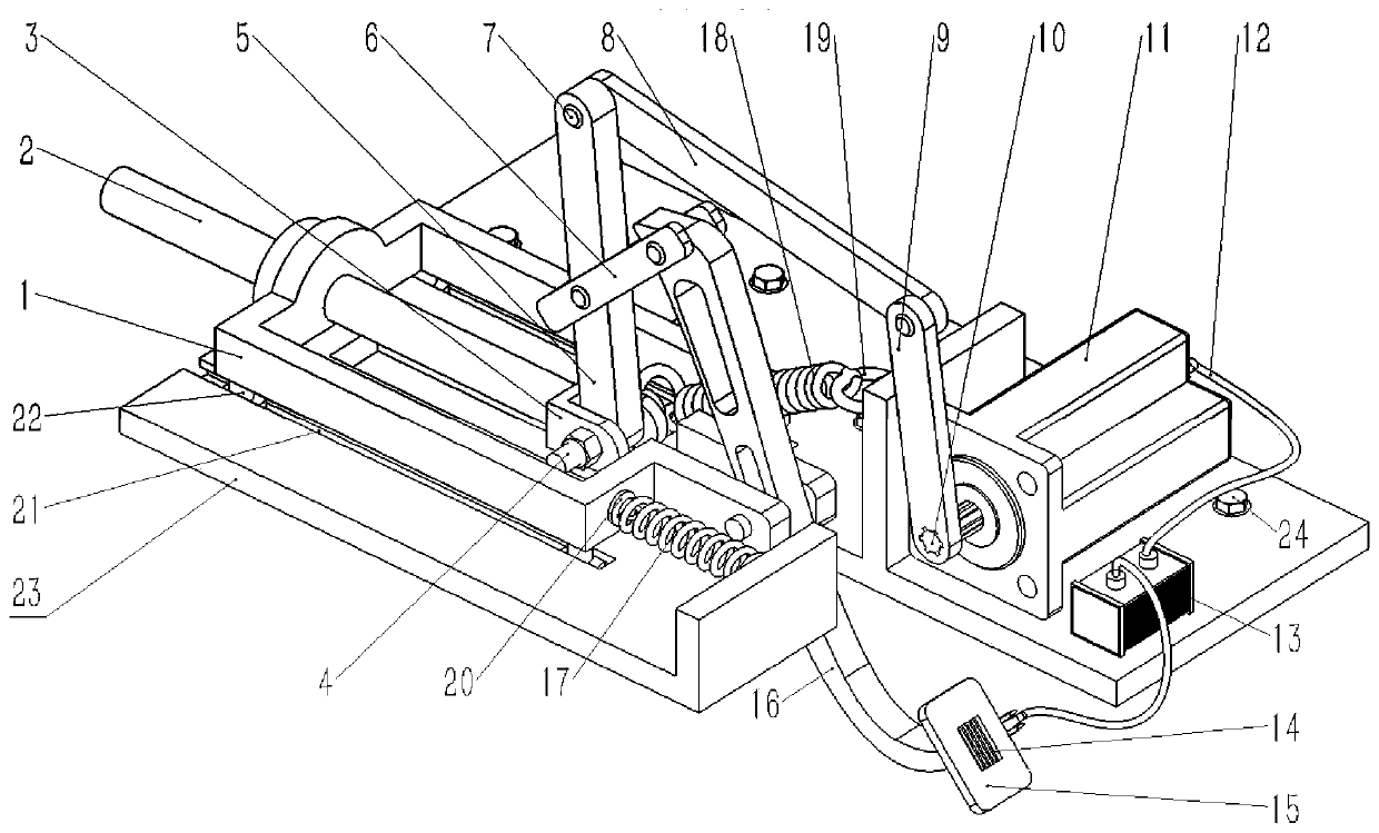 An improved unmanned formula car brake mechanism