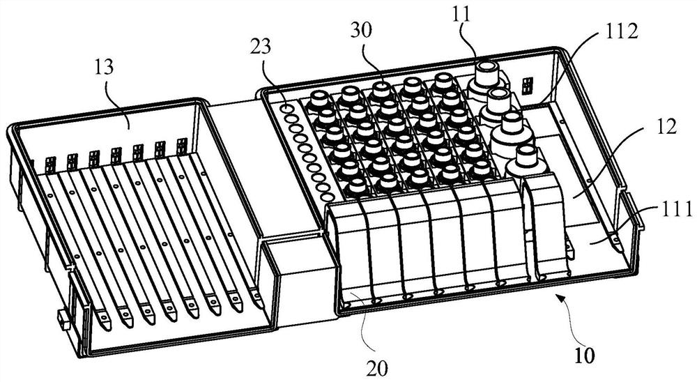 Reagent shelf, storage device and blood coagulation analyzer