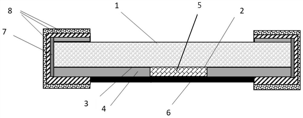 High-power alloy foil resistor and manufacturing method