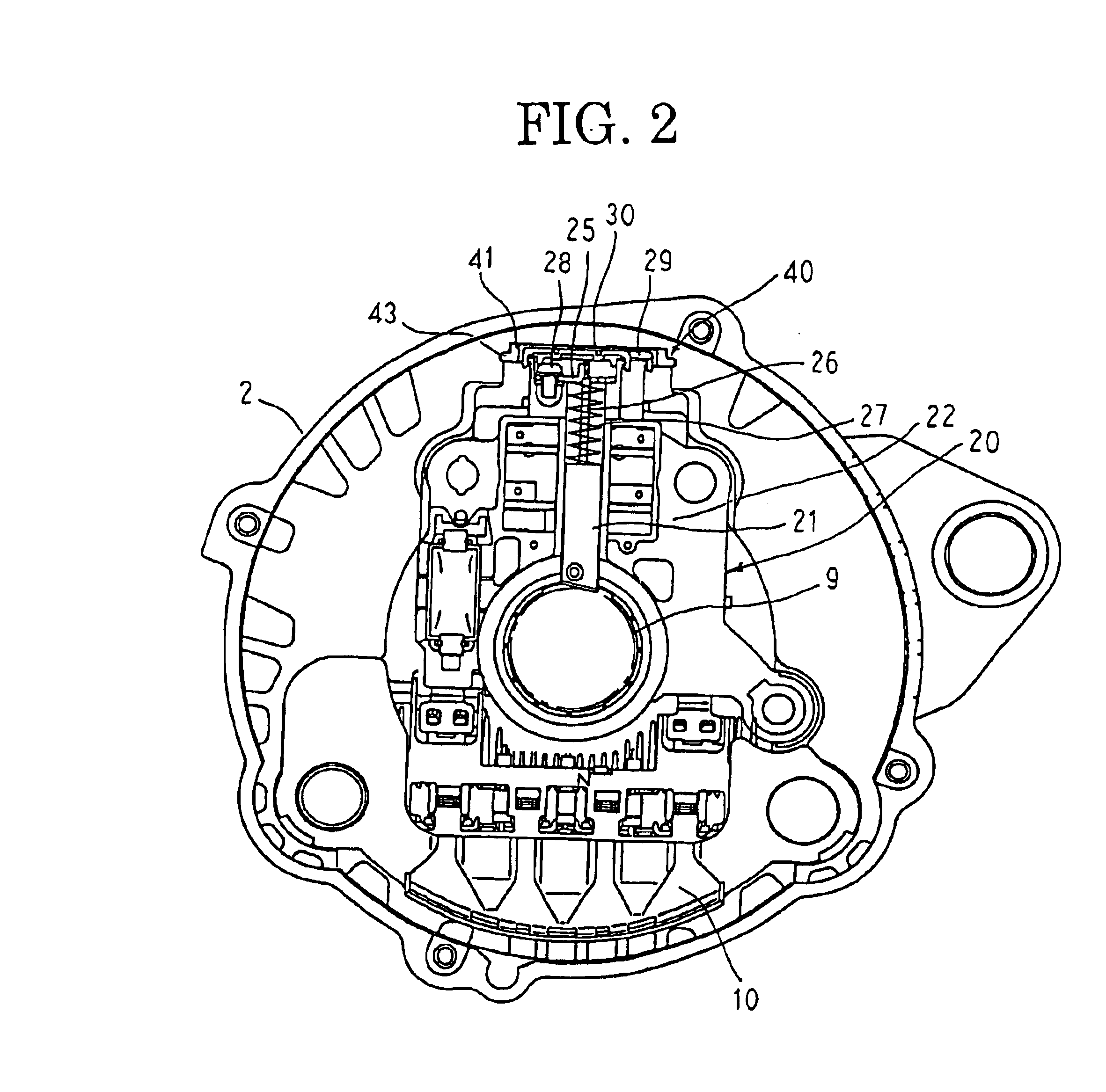 AC generator for vehicle