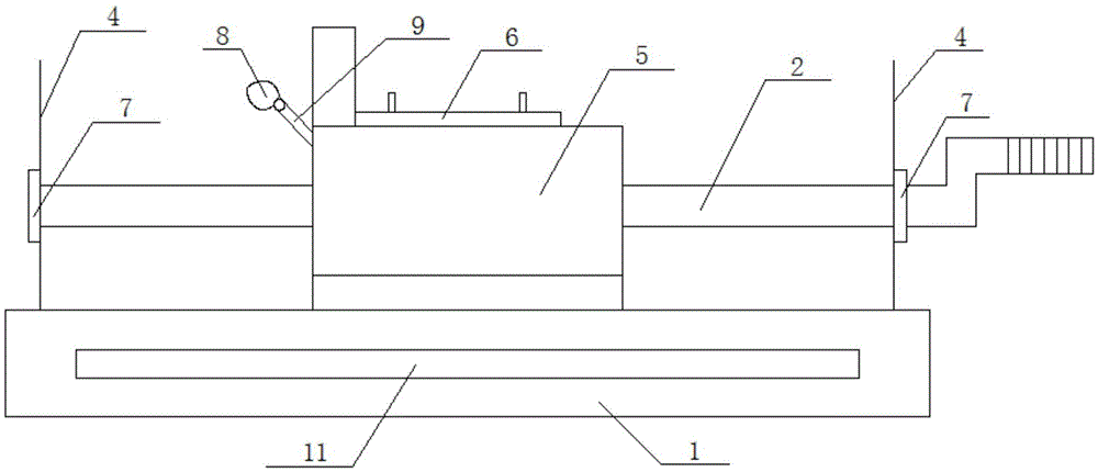 Machine tool for machining air cylinder head cam hole