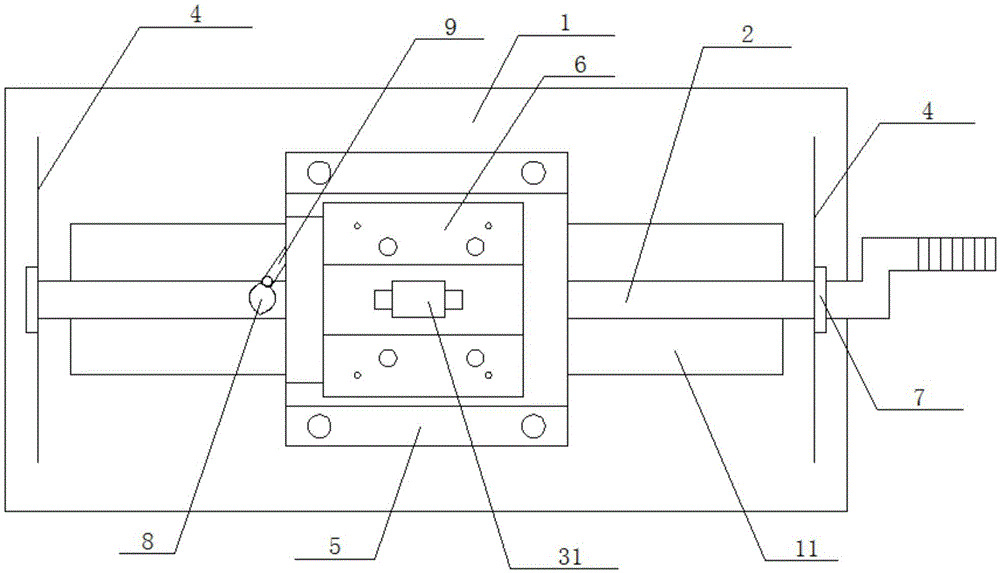 Machine tool for machining air cylinder head cam hole