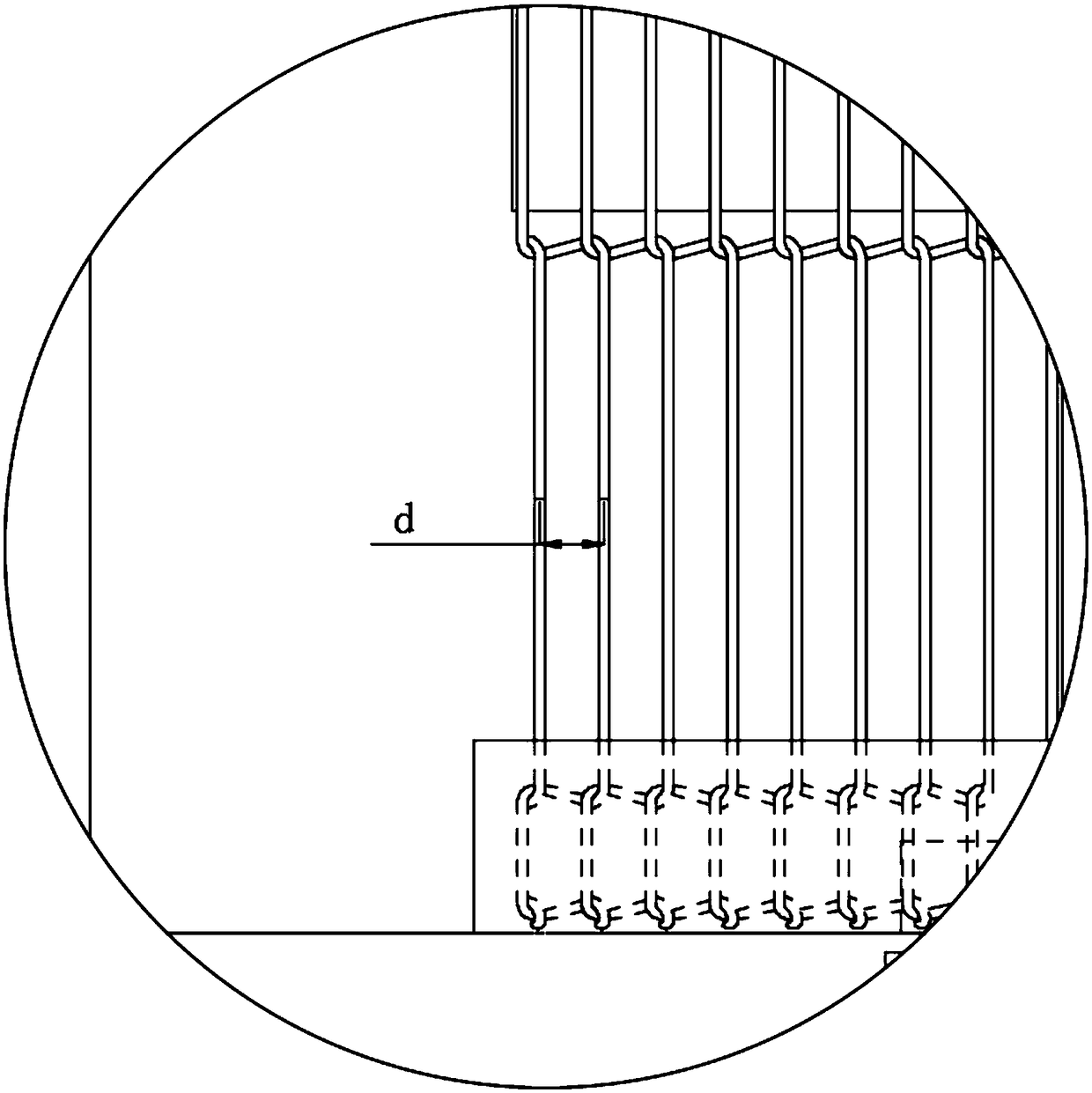 Chain type double-sided heating grill machine and working method thereof