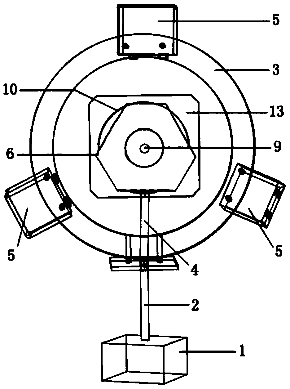 Cold light integrated curing device and method for optical fiber gyroscope sensitive optical fiber ring