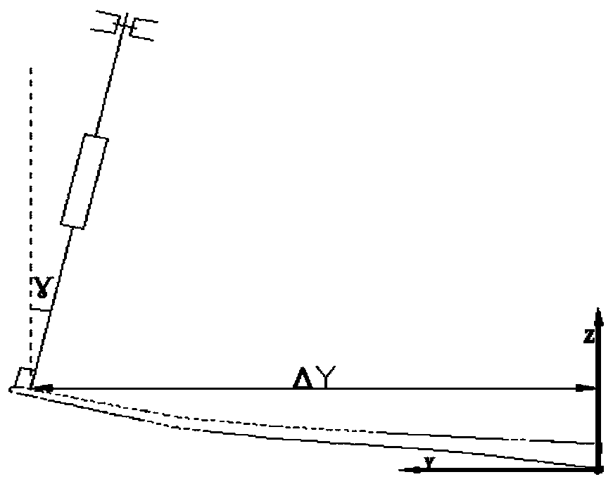 Multipoint coordinated follow-up loading device and method for large-deformation wing