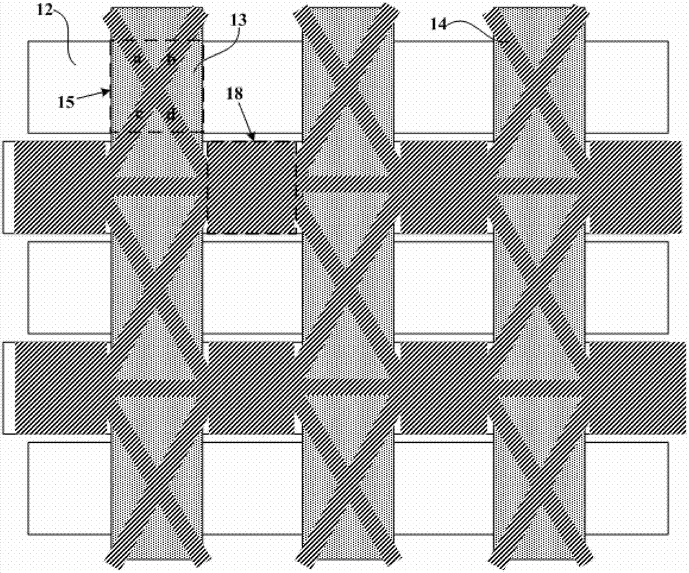 Touch display screen and touch display device