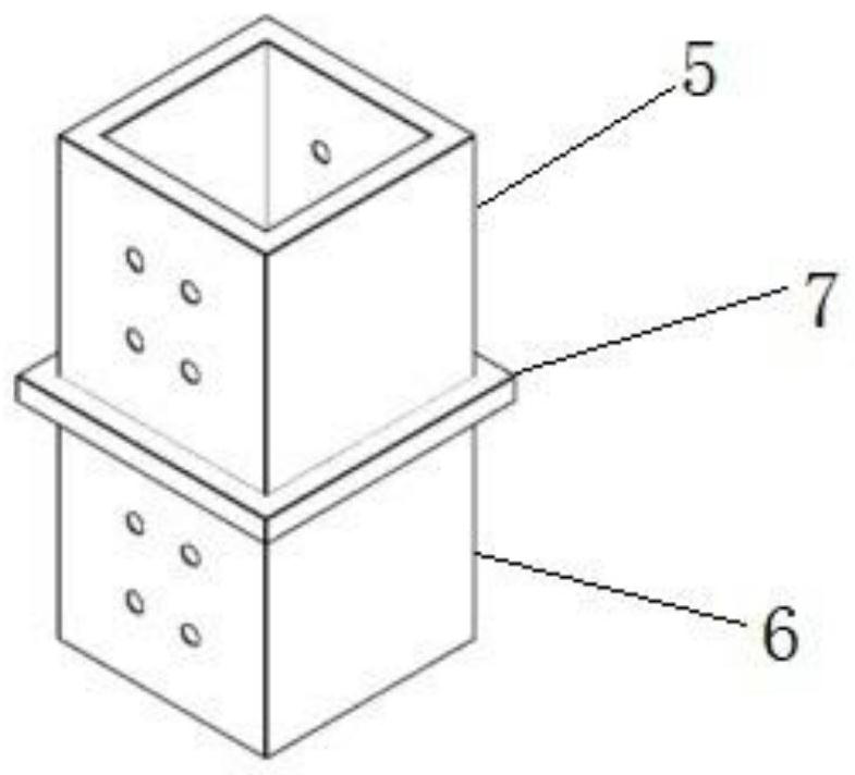 Modular design method of novel steel structure