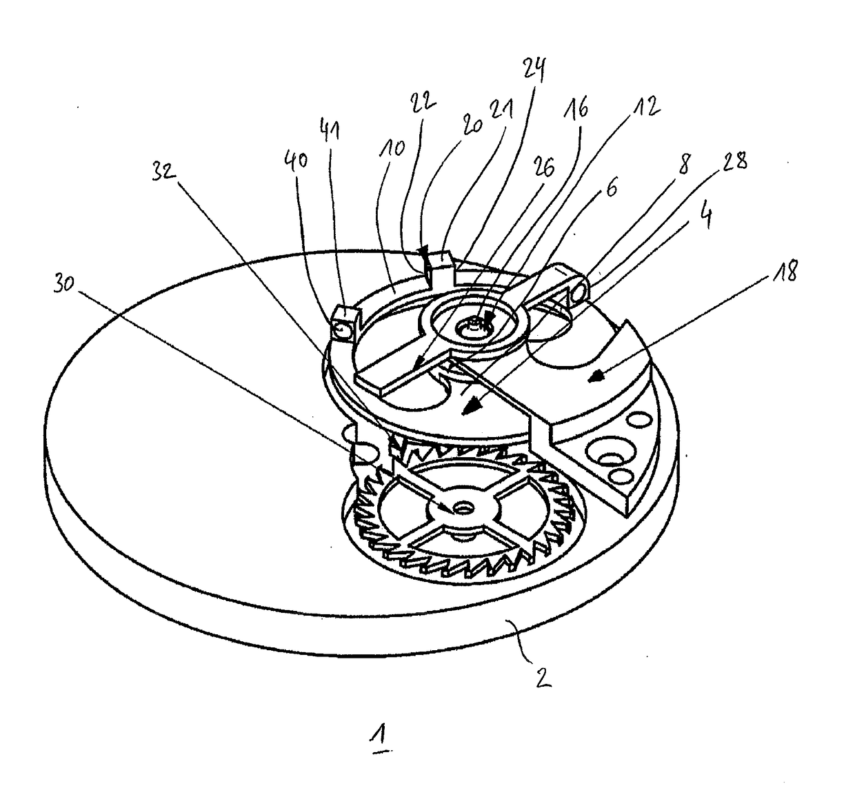 Oscillator for timepiece movement