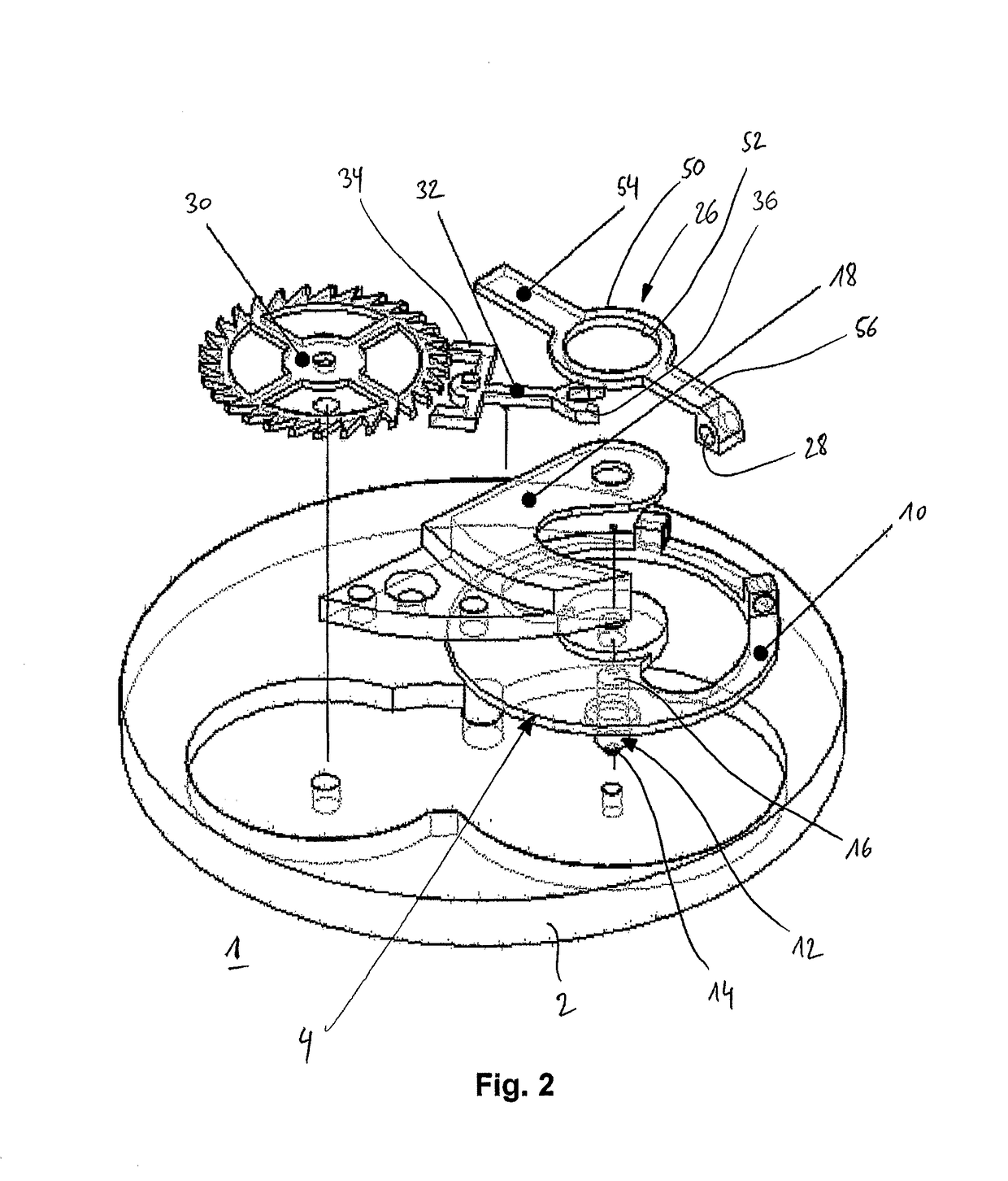 Oscillator for timepiece movement