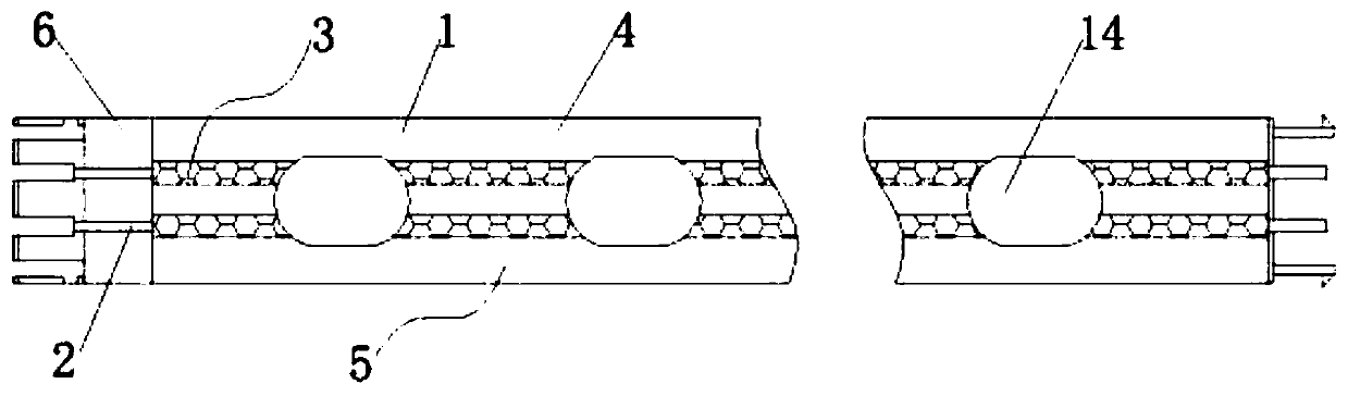 LED lamp strip facilitating connection