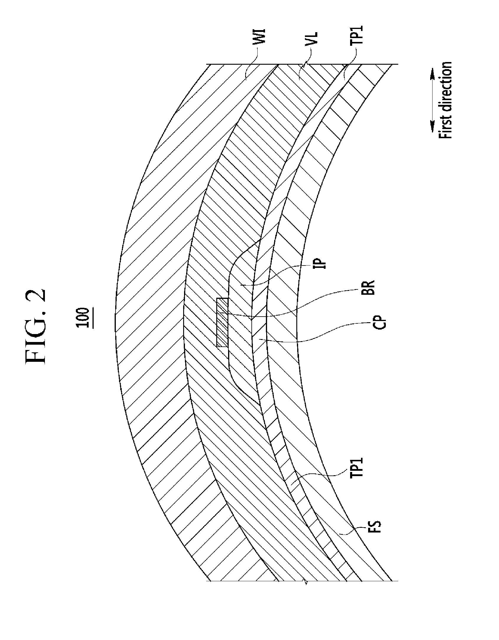 Flexible touch panel and flexible display device