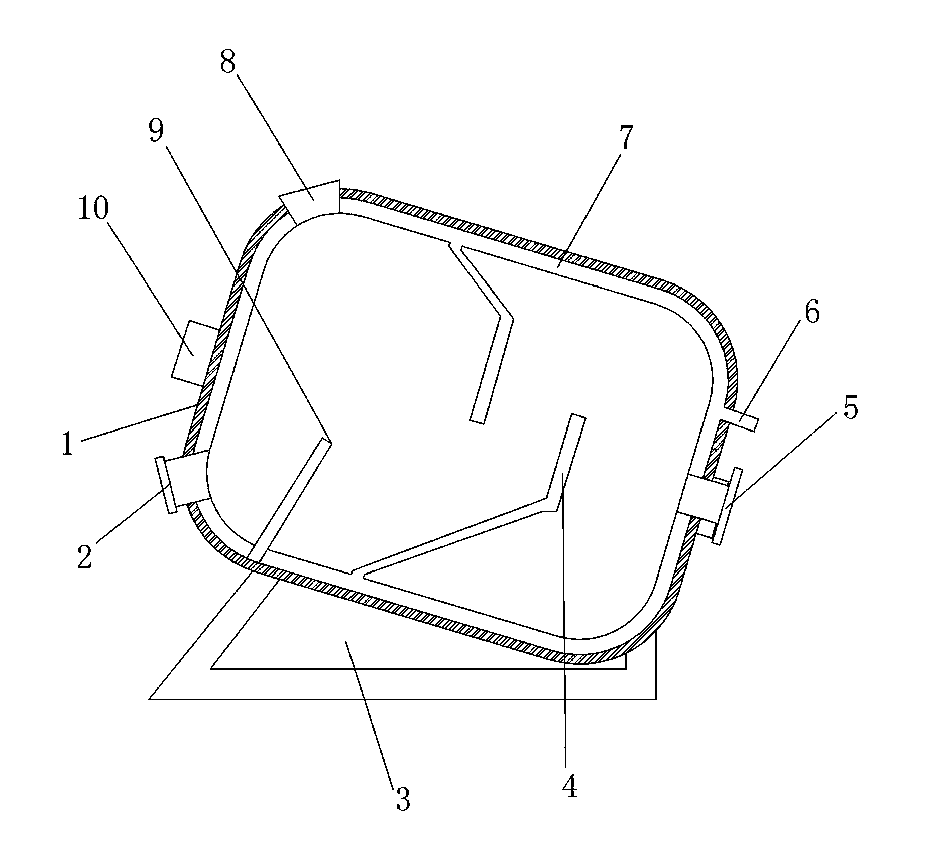 Chemical fertilizer drying device