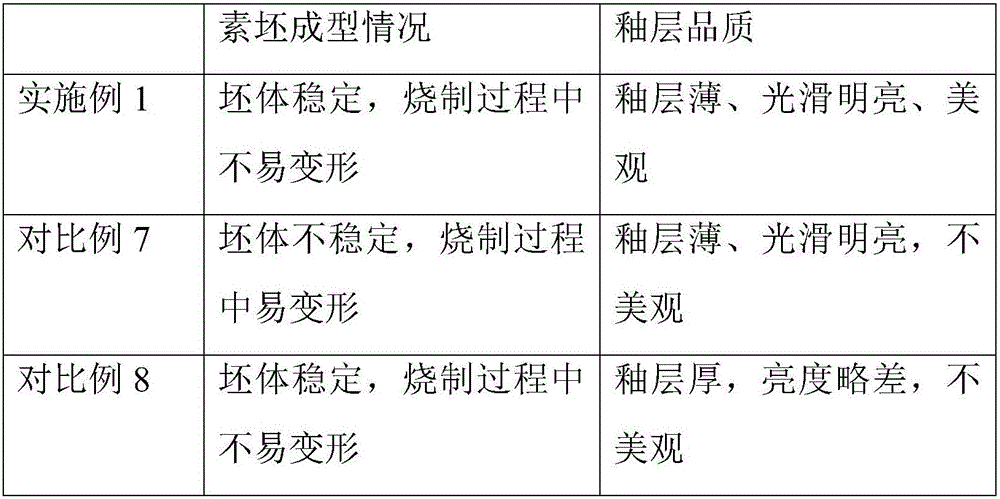 Anion glaze, blank, preparation method and application thereof