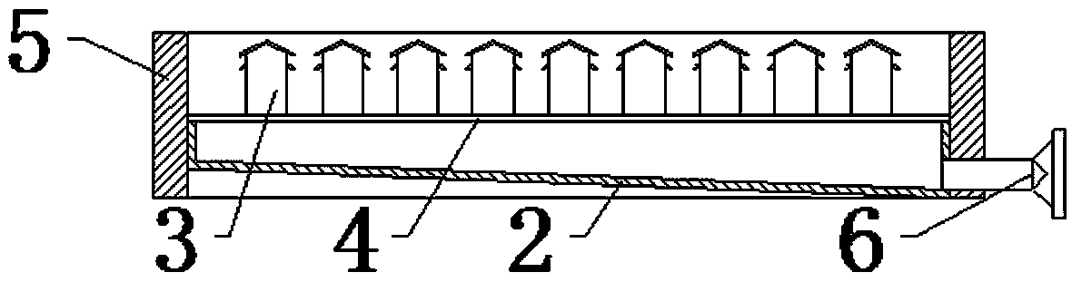 Vertical tower liquid trap of novel structure