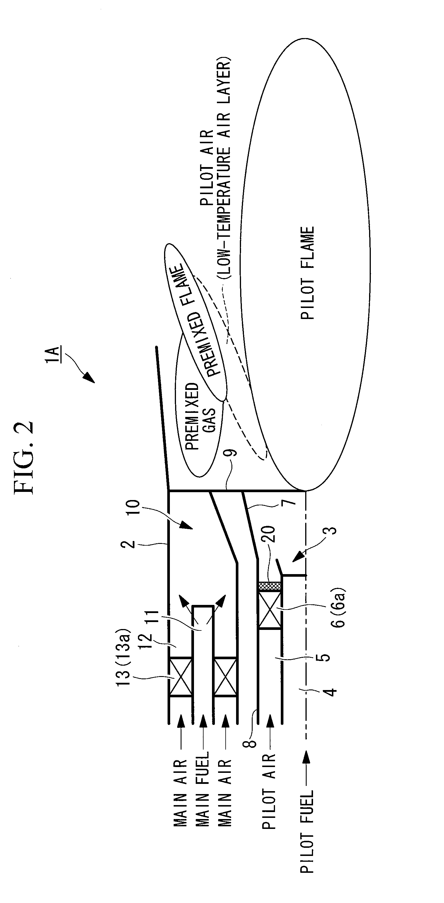 Gas turbine combustor