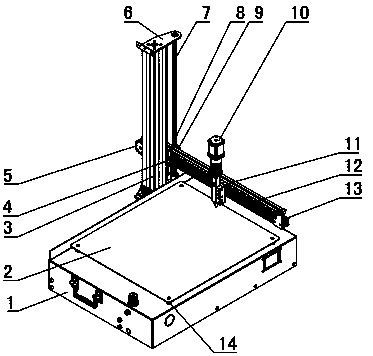 A kind of 3D ceramic clay printer and printing process