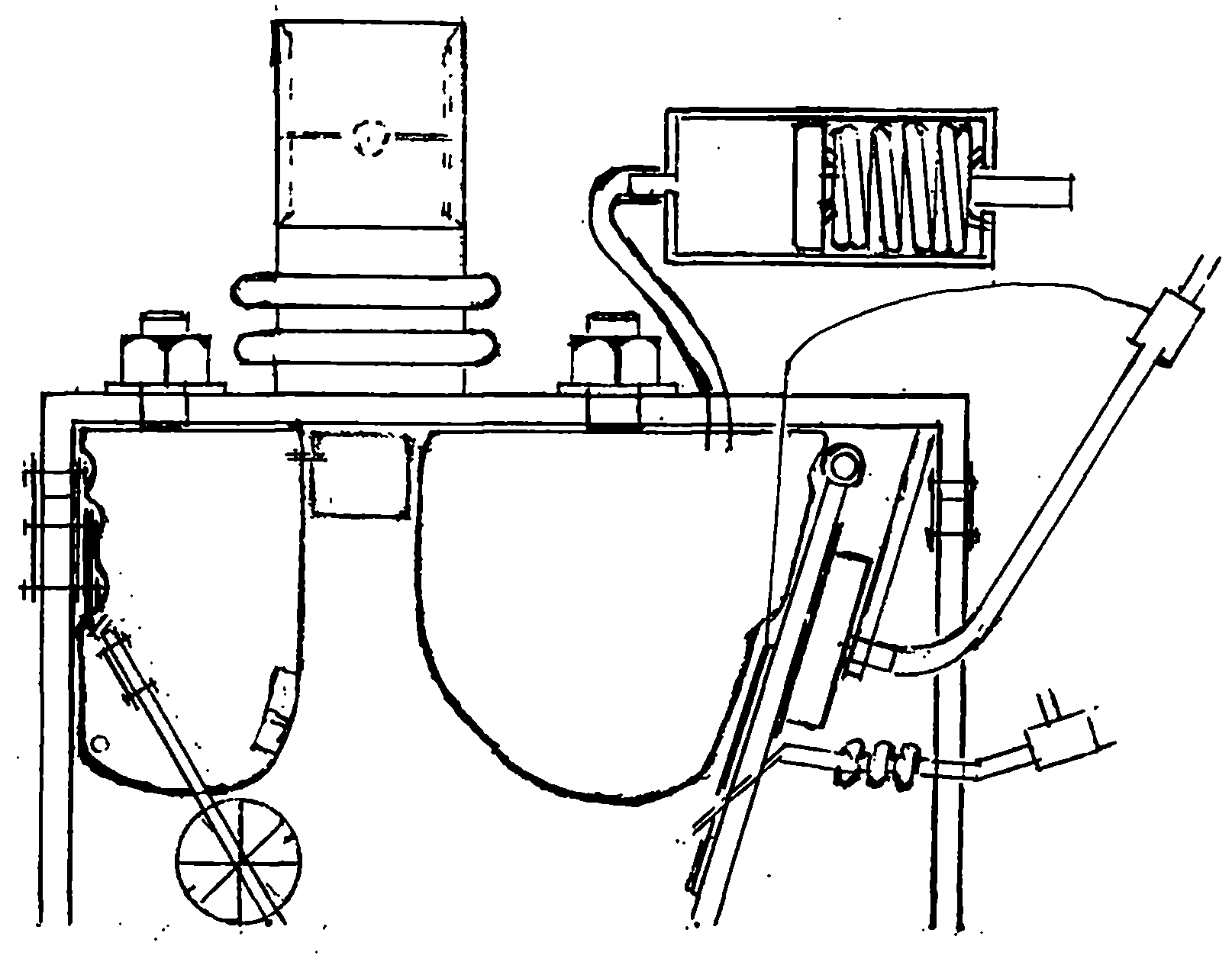 Suction nozzle with soft cavity throttling bodies inside