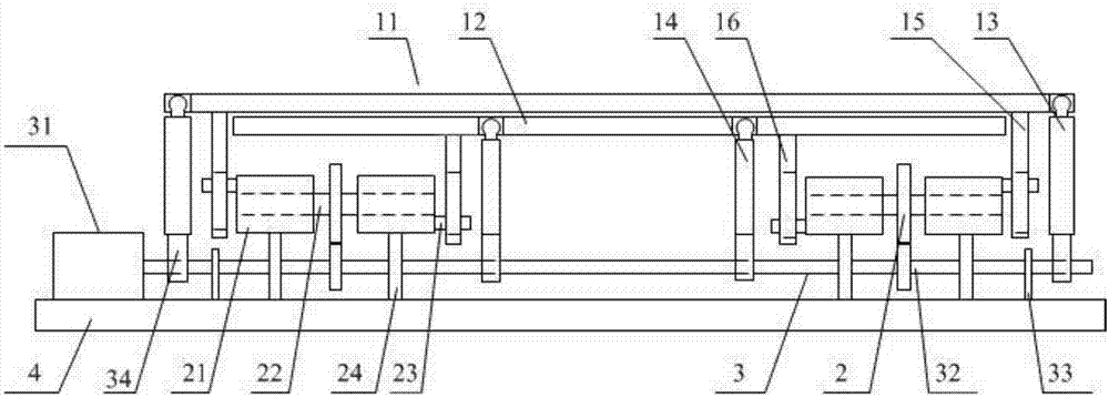 Mesh width continuous adjustment filter screen with vibration function and continuous adjustment method