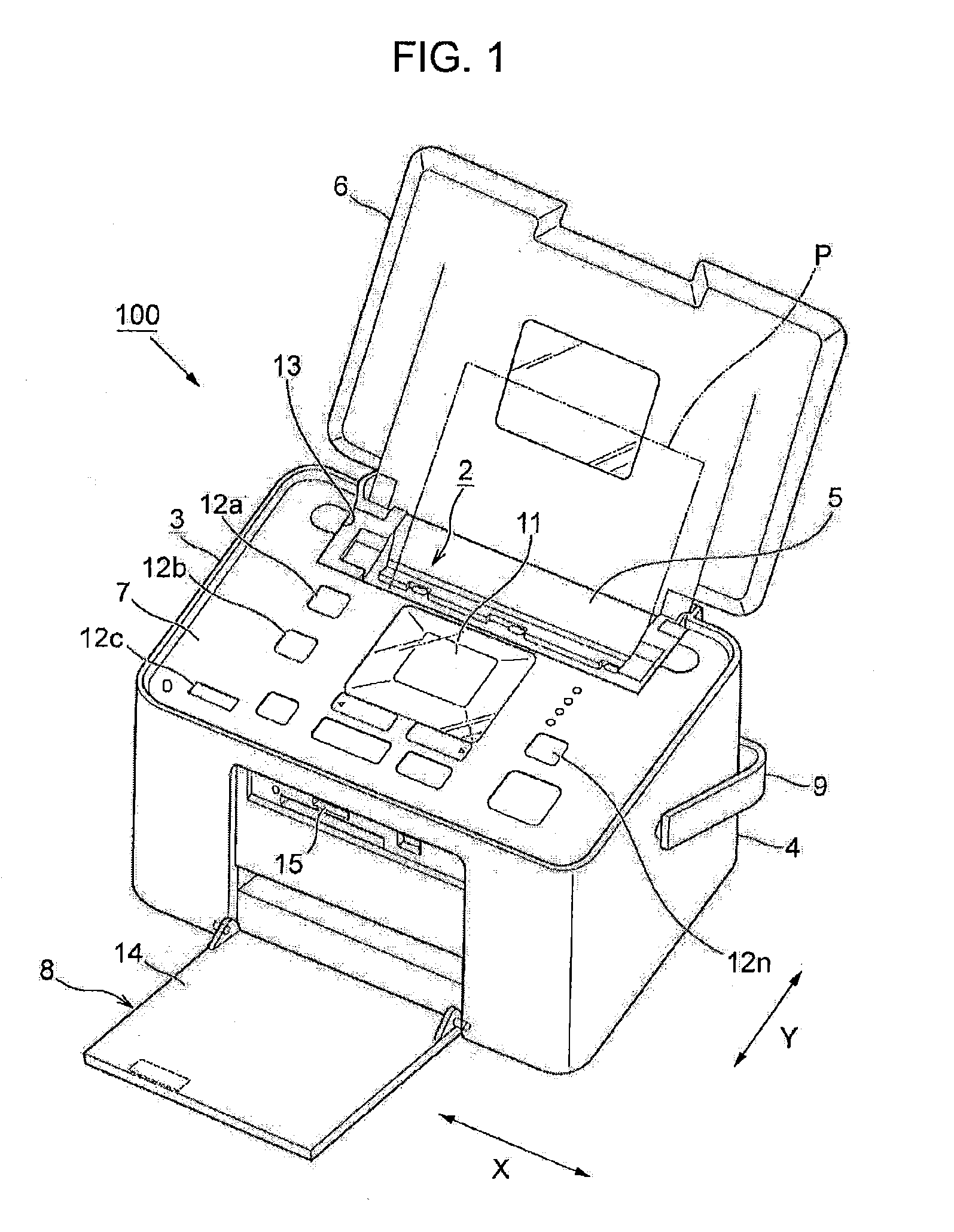 Fixing device of shield plate, recording apparatus and liquid ejecting apparatus