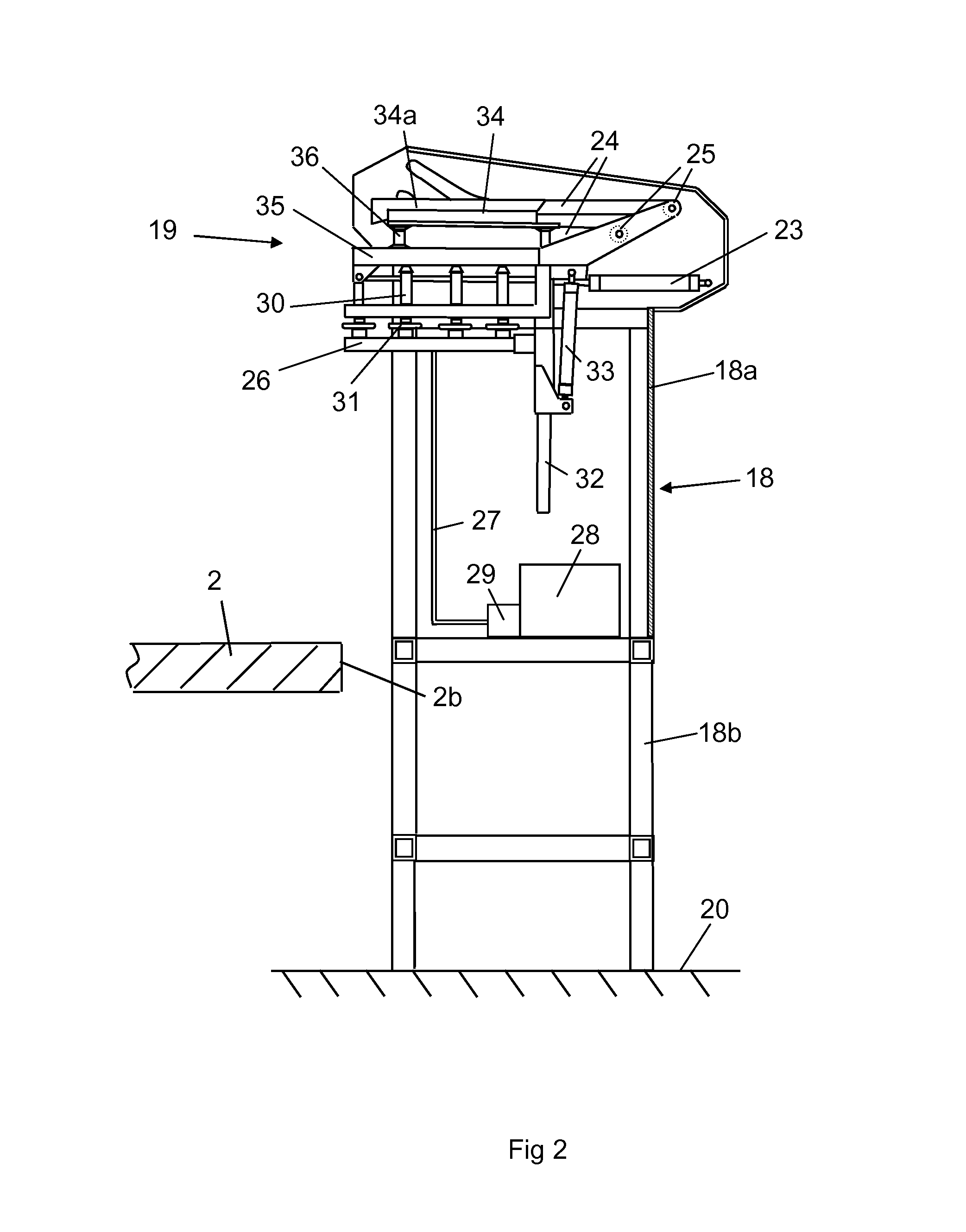 Arrangement for automatically cleaning teat cups of a rotary milking platform