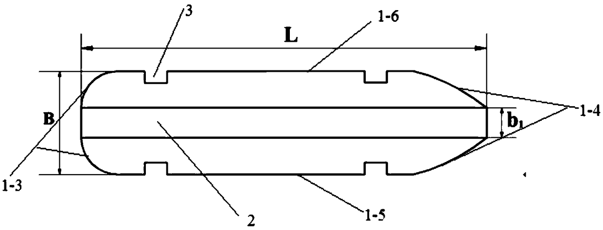 Split gate piers and split bridge piers