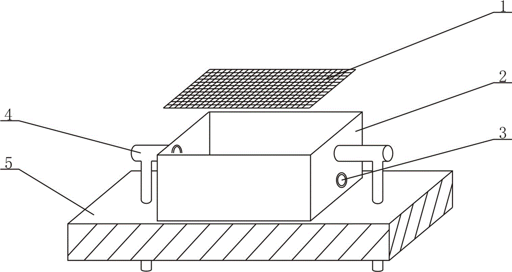 Sweet potato cellar ventilating device with water storage function