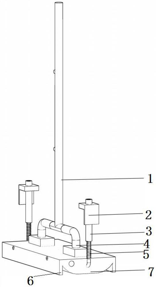 Slope-making and leveling plastering device and construction method